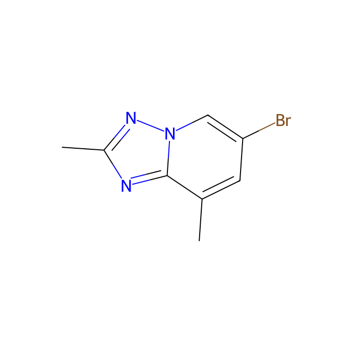 6-bromo-2,8-dimethyl-[1,2,4]triazolo[1,5-a]pyridine