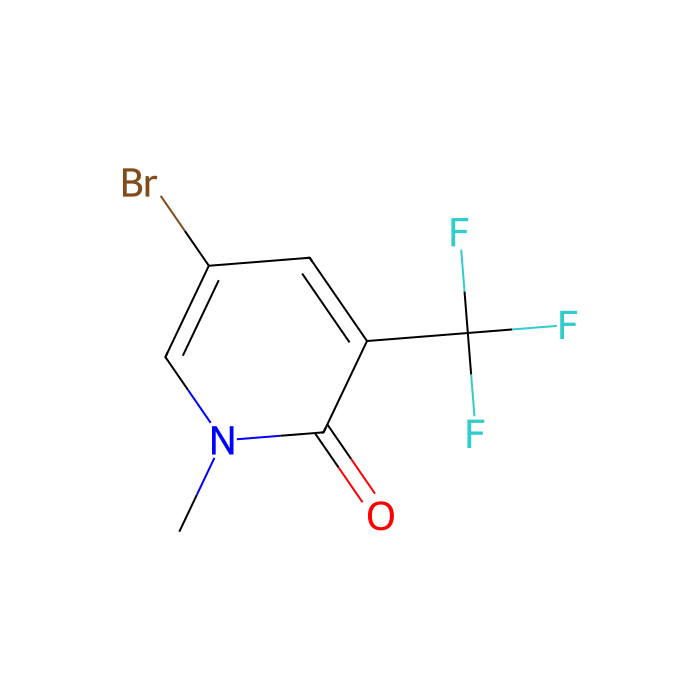 5-bromo-1-methyl-3-(trifluoromethyl)-1,2-dihydropyridin-2-one