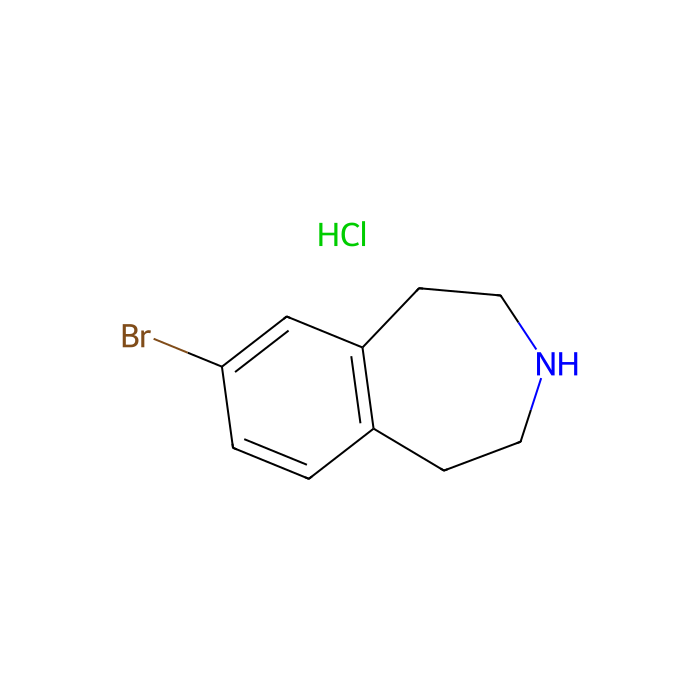 7-bromo-2,3,4,5-tetrahydro-1H-3-benzazepine;hydrochloride