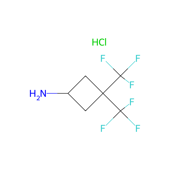 3,3-bis(trifluoromethyl)cyclobutanamine;hydrochloride