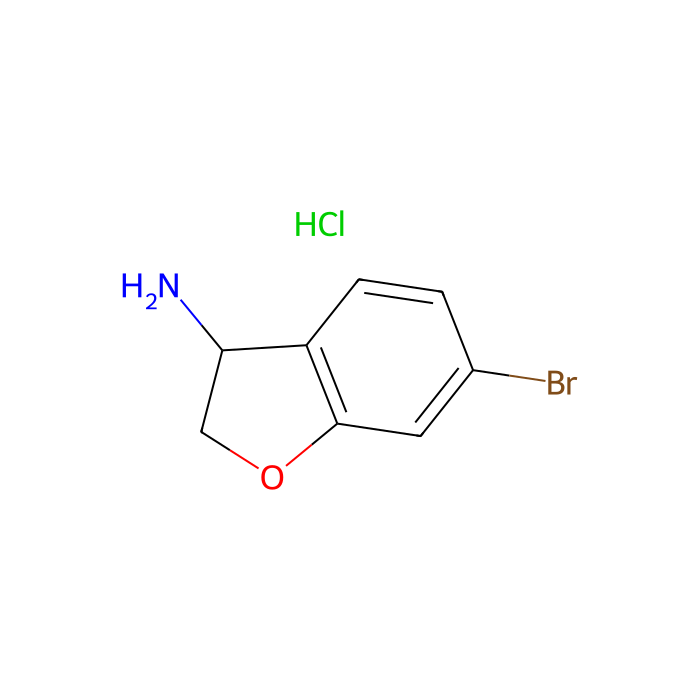 (3R)-6-bromo-2,3-dihydrobenzofuran-3-amine;hydrochloride