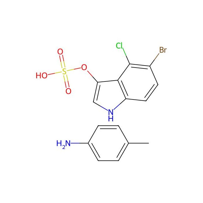 5-溴-4-氯-3-吲哚基硫酸对甲苯胺