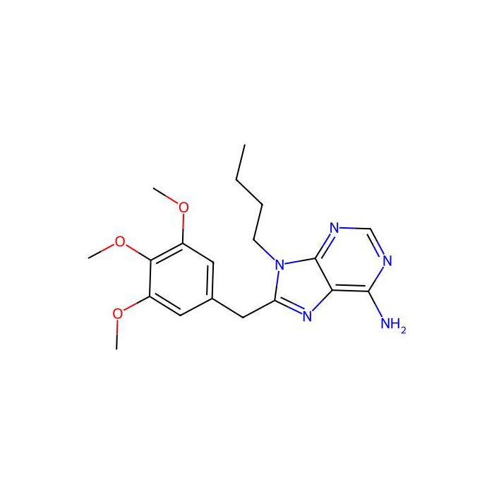 9-Butyl-8-(3,4,5-trimethoxybenzyl)-9H-purin-6-amine