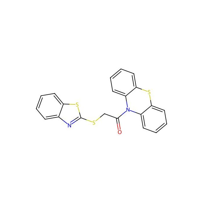 2-(Benzothiazol-2-ylsulfanyl)-1-phenothiazin-10-yl-ethanone