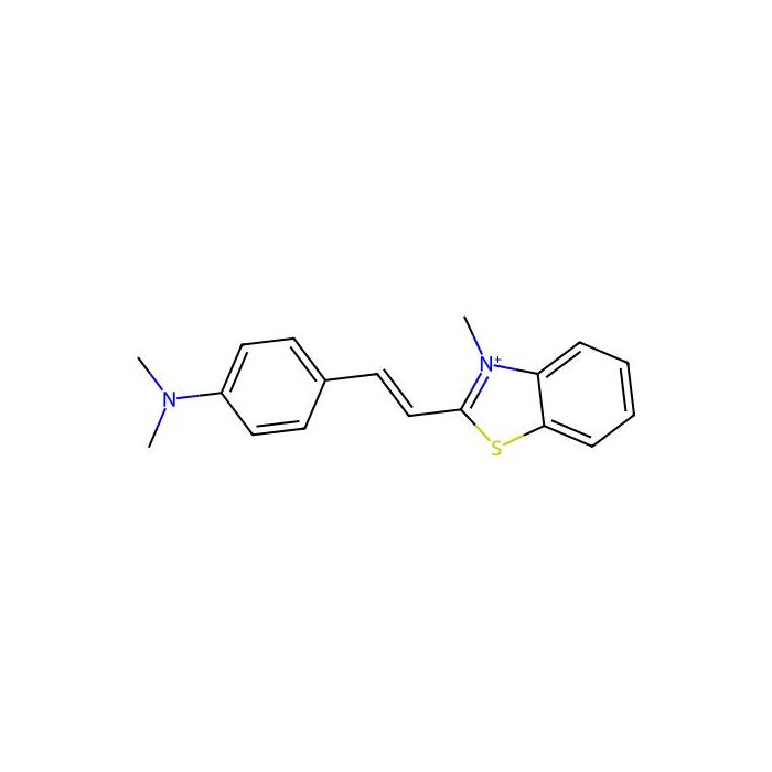 Benzothiazolium, 2-[2-[4-(dimethylamino)phenyl]ethenyl]-3-methyl-