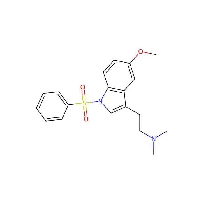 2-[1-(benzenesulfonyl)-5-methoxyindol-3-yl]-N,N-dimethylethanamine