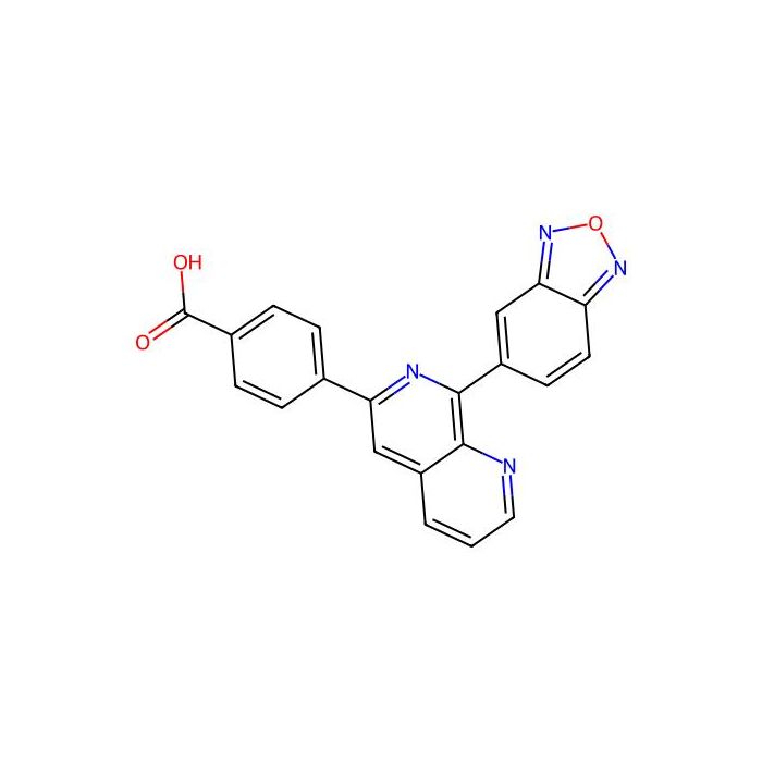 4-[8-(2,1,3-Benzoxadiazol-5-yl)-1,7-naphthyridin-6-yl]benzoic acid