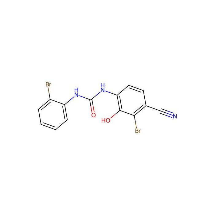 1-(3-Bromo-4-cyano-2-hydroxyphenyl)-3-(2-bromophenyl)urea