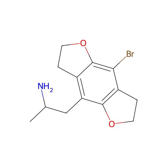 1-(8-Bromo-2,3,6,7-tetrahydrobenzo[1,2-b:4,5-b']difuran-4-yl)propan-2-amine