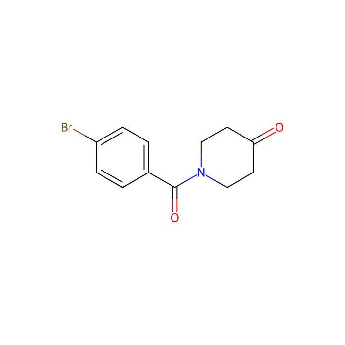 1-(4-bromobenzoyl)piperidin-4-one