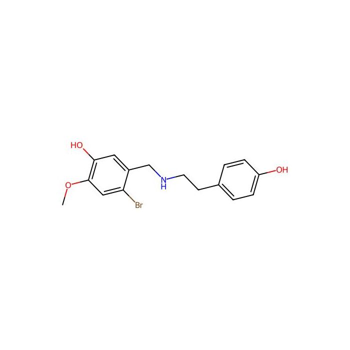4-bromo-5-({[2-(4-hydroxyphenyl)ethyl]amino}methyl)-2-methoxyphenol