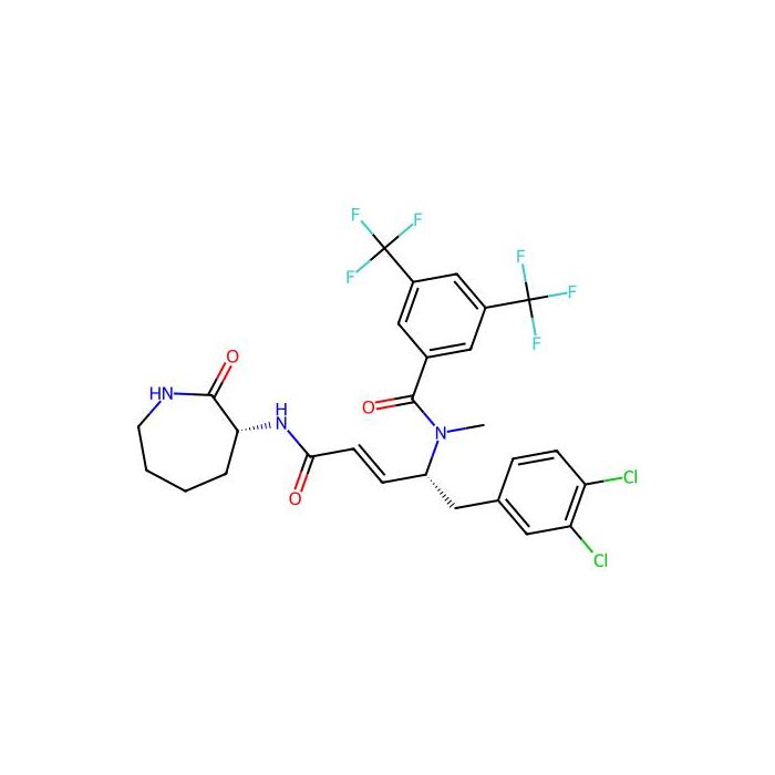 Benzamide, N-((1R,2E)-1-((3,4-dichlorophenyl)methyl)-4-(((3R)-hexahydro-2-oxo-1H-azepin-3-yl)amino)-4-oxo-2-butenyl)-N-methyl-3,5-bis(trifluoromethyl)-, 神经激肽 1 受体拮抗剂