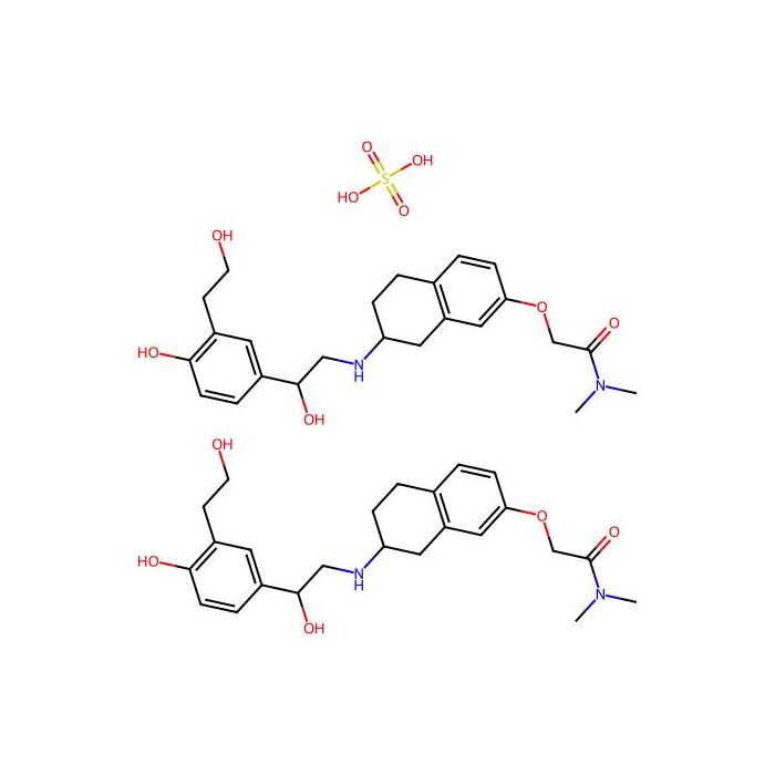 Bedoradrine sulfate, β-2 肾上腺素能受体激动剂