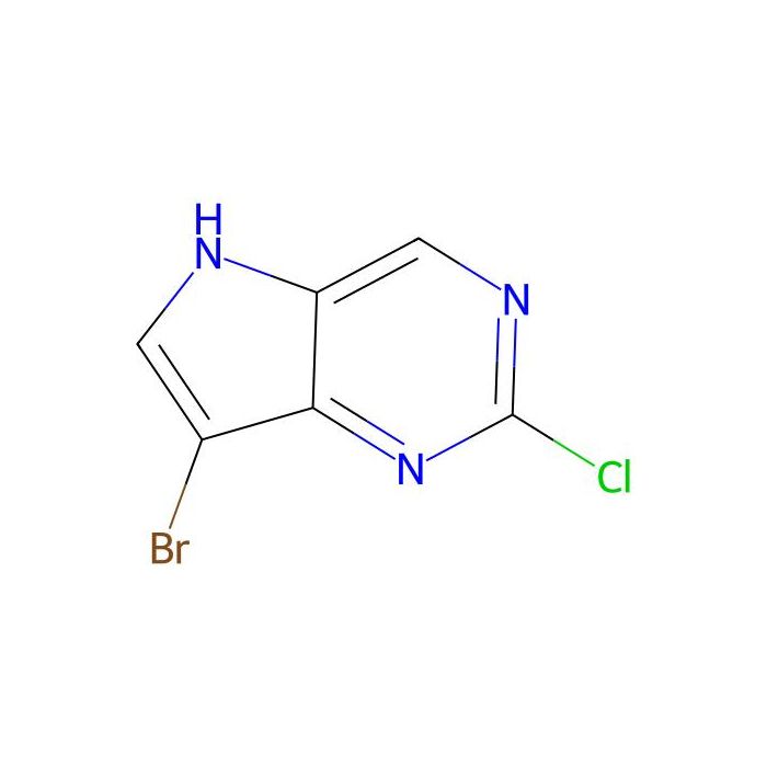 7-bromo-2-chloro-5H-pyrrolo[3,2-d]pyrimidine