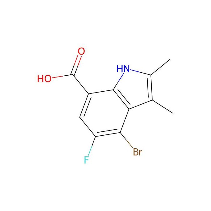 4-bromo-5-fluoro-2,3-dimethyl-1H-indole-7-carboxylic acid