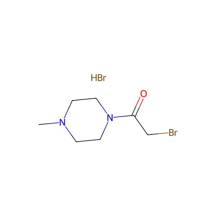 2-bromo-1-(4-methylpiperazin-1-yl)ethanone hydrobromide
