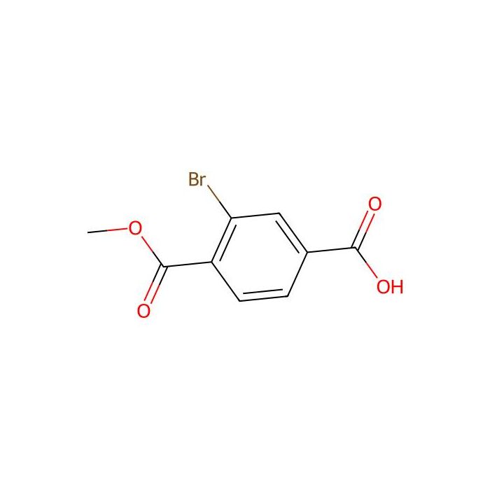 3-bromo-4-(methoxycarbonyl)benzoic acid