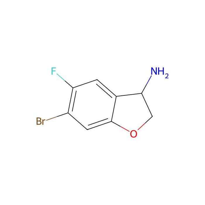 6-bromo-5-fluoro-2,3-dihydrobenzofuran-3-amine