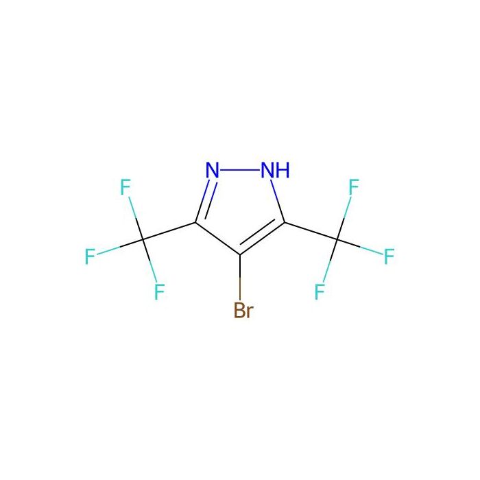4-bromo-3,5-bis(trifluoromethyl)-1H-pyrazole