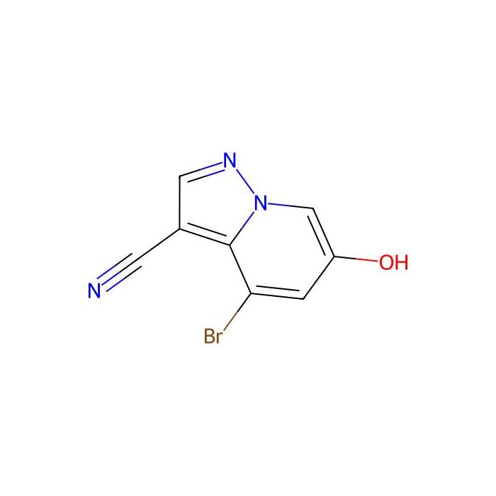 4-bromo-6-hydroxypyrazolo[1,5-a]pyridine-3-carbonitrile