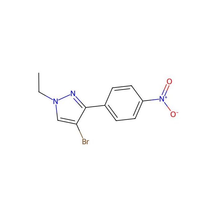 4-bromo-1-ethyl-3-(4-nitrophenyl)pyrazole