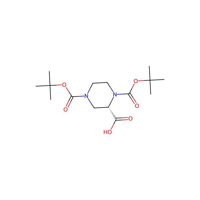 (S)-1,4-双(叔丁氧羰基)哌嗪-2-羧酸