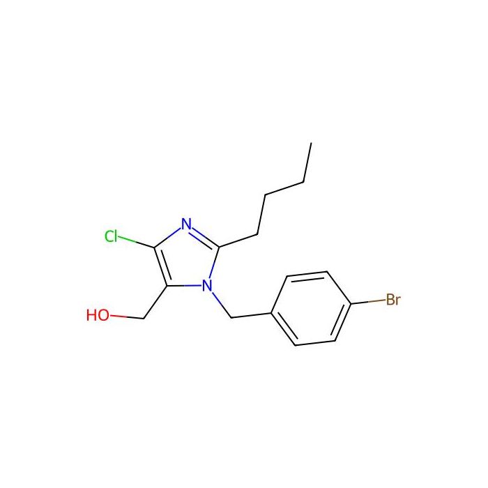 1-(4-溴苄基)-2-丁基-4-氯-1H-咪唑-5-甲醇