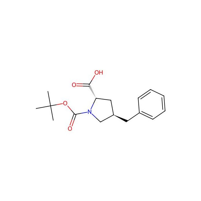 (2R，4S)-4-苄基-1-(叔丁氧羰基)吡咯烷-2-羧酸