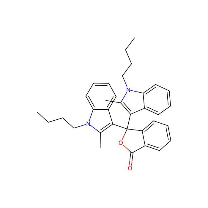 3，3-双(1-丁基-2-甲基-1H-吲哚-3-基)-1(3H)-异苯并呋喃酮