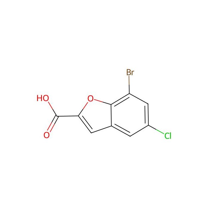 7-溴-5-氯-1-苯并呋喃-2-羧酸