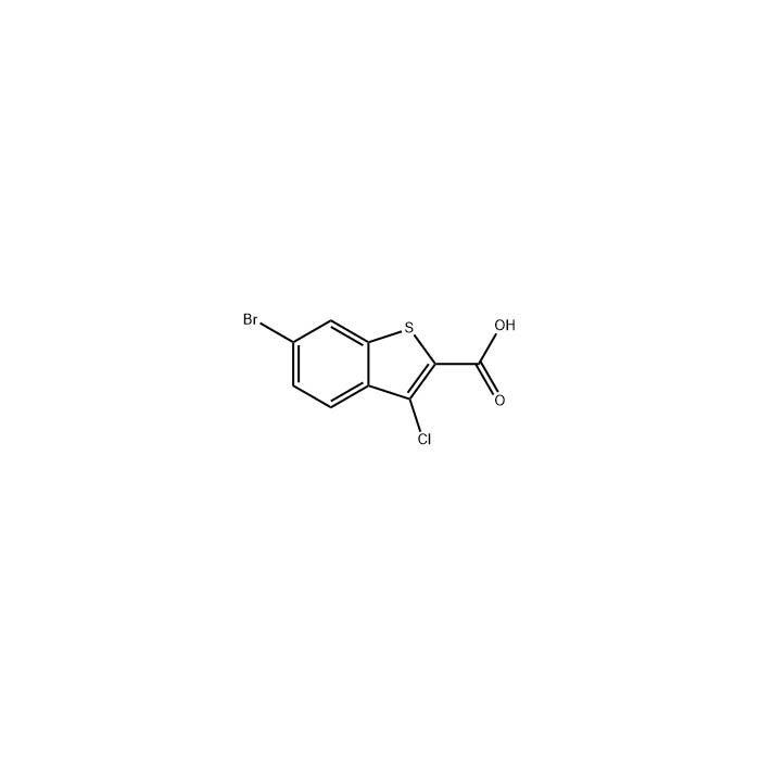 6-溴-3-氯苯并[b]噻吩-2-羧酸
