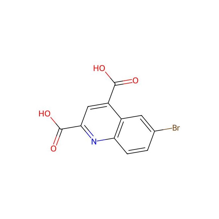 6-溴喹啉-2，4-二羧酸
