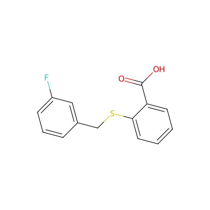 2-((3-氟苄基)硫代)苯甲酸