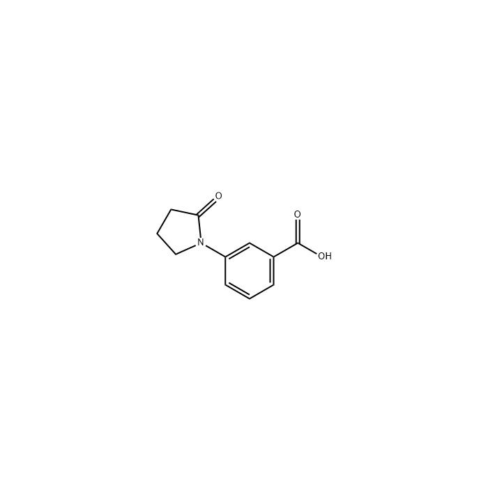 3-(2-氧代-1-吡咯烷)苯甲酸