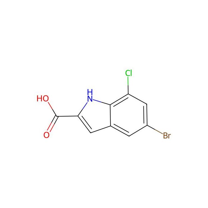 5-溴-7-氯吲哚-2-羧酸