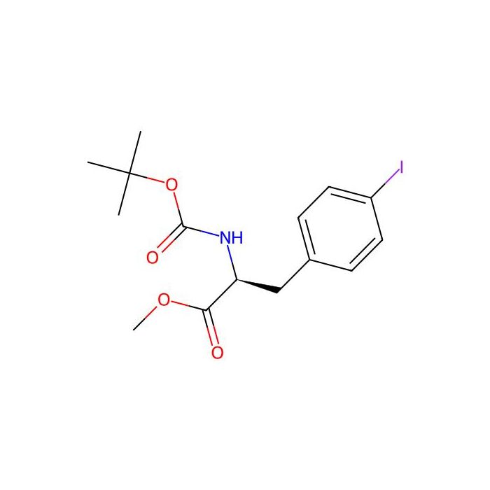 (S)-2-((叔丁氧基羰基)氨基)-3-(4-碘苯基)丙酸乙酯