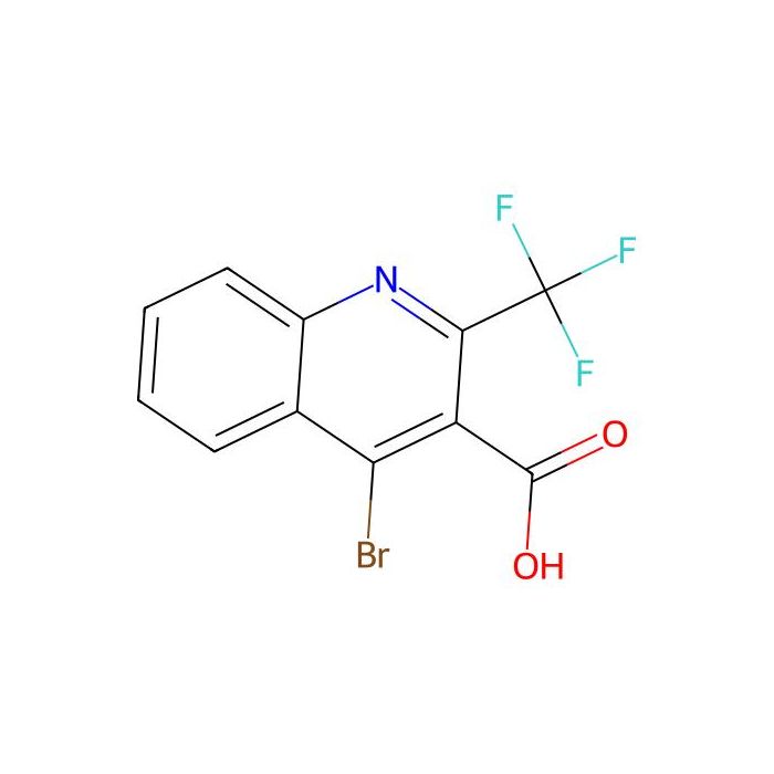 4-溴-2-(三氟甲基)喹啉-3-羧酸
