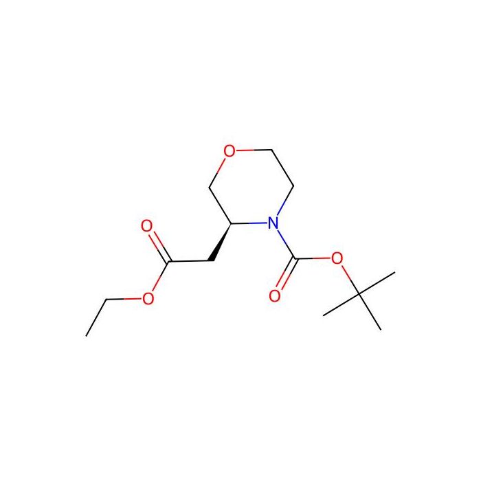 (s)-3-(2-乙氧基-2-氧代乙基)吗啉-4-羧酸叔丁酯