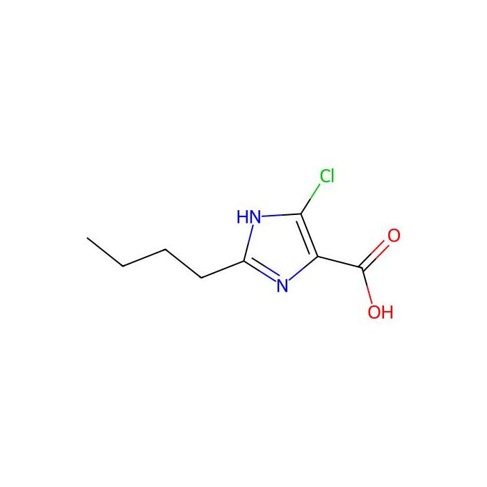 2-丁基-4-氯-1H-咪唑-5-羧酸