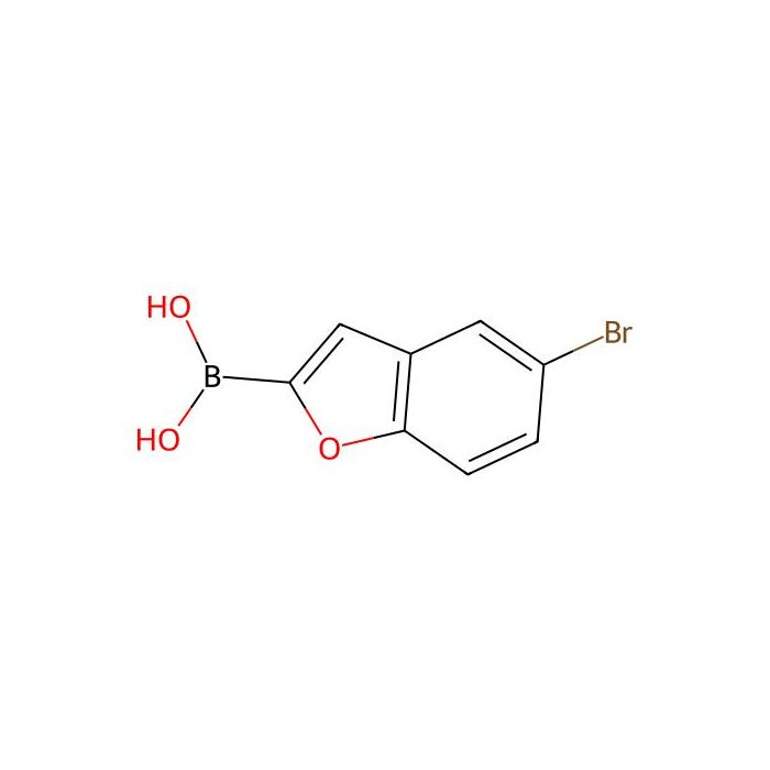 (5-溴苯并呋喃-2-基)硼酸(含不等量的酸酐)