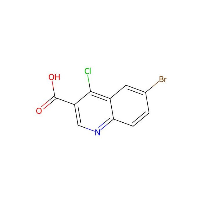 4-氯-6-溴喹啉-3-羧酸