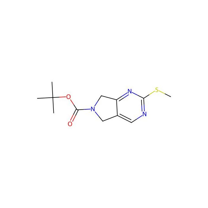 2-(甲硫基)-6-Boc-5,7-二氢吡咯并[3,4-d]嘧啶