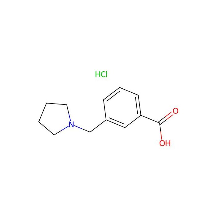 3-(1-吡咯烷基甲基)苯甲酸盐酸盐