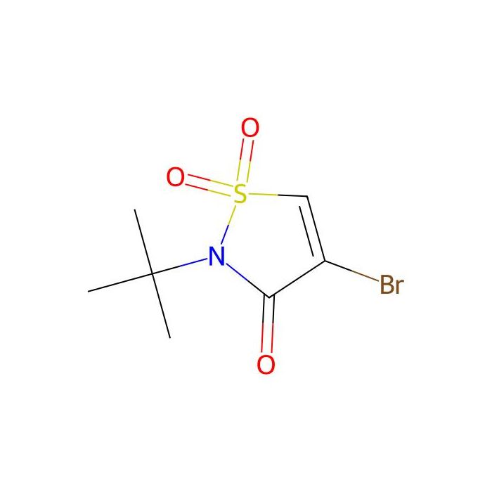 4-溴-2-(叔丁基)异噻唑-3(2H)-酮1，1-二氧化物