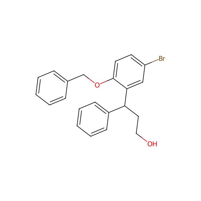 3-(2-苄氧基-5-溴苯基)-3-苯丙醇