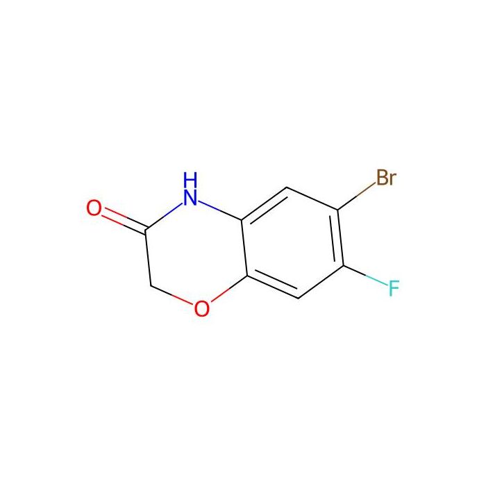 6-溴-7-氟-2H-苯并[b][1，4]恶嗪-3(4H)-酮