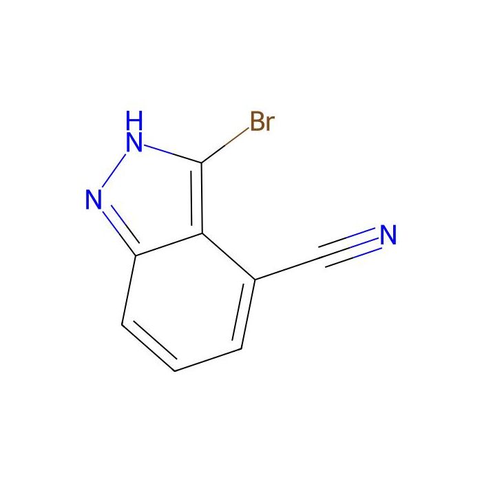 3-溴-4-氰基-1H-吲唑