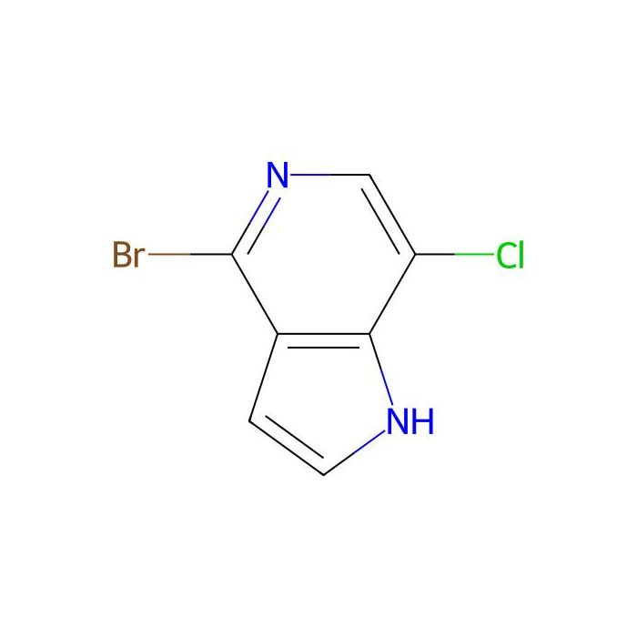 4-溴-7-氯-1H-吡咯并[3，2-c]吡啶