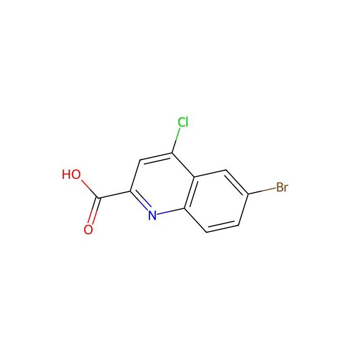 6-溴-4-氯-2-喹啉甲酸
