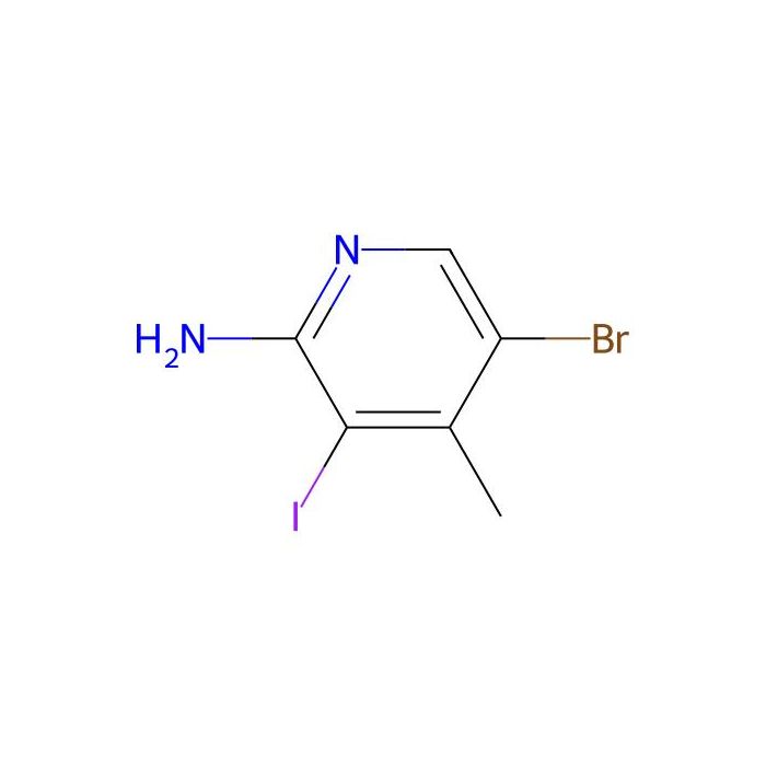 5-溴-3-碘-4-甲基-2-吡啶胺